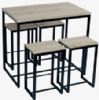 1+4 dining table and chair sets